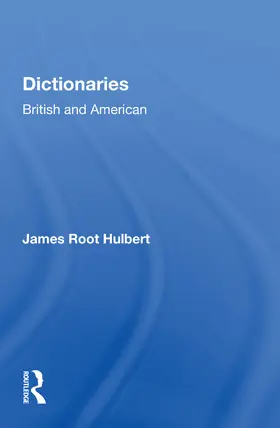 Hulbert |  Dictionaries | Buch |  Sack Fachmedien