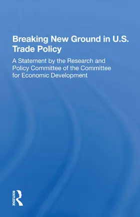 Dorian |  Breaking New Ground In U.s. Trade Policy | Buch |  Sack Fachmedien