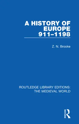 Brooke |  A History of Europe 911-1198 | Buch |  Sack Fachmedien