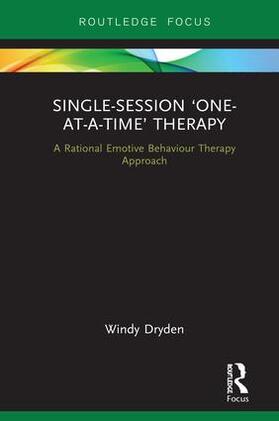 Dryden |  Single-Session 'One-at-a-Time' Therapy | Buch |  Sack Fachmedien