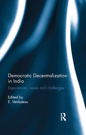 Venkatesu |  Democratic Decentralization in India | Buch |  Sack Fachmedien