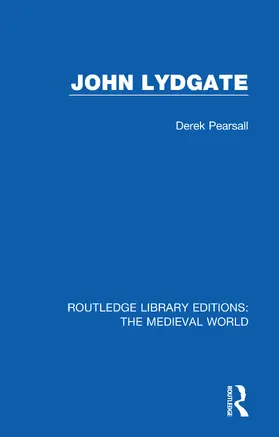 Pearsall | John Lydgate | Buch | 978-0-367-18780-4 | sack.de