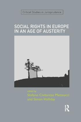 Civitarese Matteucci / Halliday |  SOCIAL RIGHTS IN EUROPE IN AN AGE OF AUSTERITY | Buch |  Sack Fachmedien