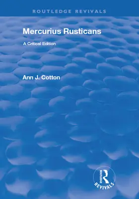 Cotton |  Mercurius Rusticans | Buch |  Sack Fachmedien