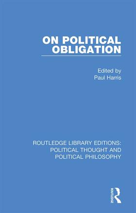 Harris |  On Political Obligation | Buch |  Sack Fachmedien
