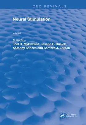 Myklebust / Cusick / Sances |  NEURAL STIMULATION 1985 RCRC VOL. | Buch |  Sack Fachmedien