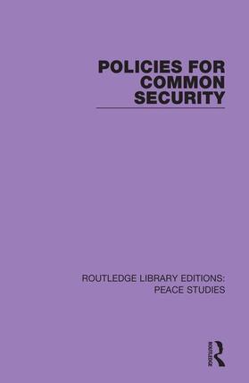  Policies for Common Security | Buch |  Sack Fachmedien