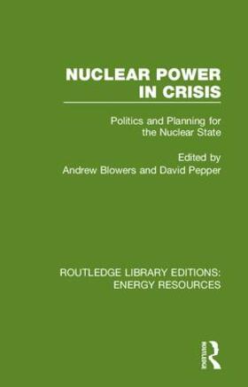Blowers / Pepper |  Nuclear Power in Crisis | Buch |  Sack Fachmedien
