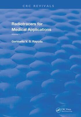 Rayudu / Colombetti |  RADIOTRACERS FOR MED APPLNS 1983 | Buch |  Sack Fachmedien