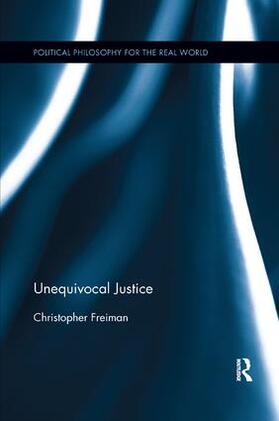 Freiman |  Unequivocal Justice | Buch |  Sack Fachmedien