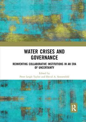 Taylor / Sonnenfeld |  Water Crises and Governance | Buch |  Sack Fachmedien