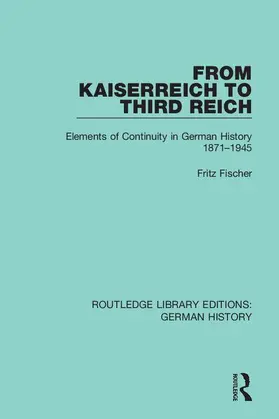 Fischer |  From Kaiserreich to Third Reich | Buch |  Sack Fachmedien