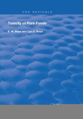 Boyd |  Toxicity Of Pure Foods | Buch |  Sack Fachmedien