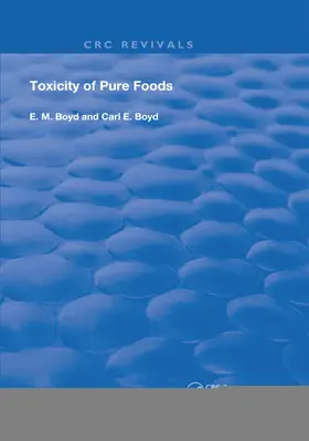 Boyd |  Toxicity Of Pure Foods | Buch |  Sack Fachmedien