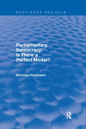 Hopkinson |  Parliamentary Democracy | Buch |  Sack Fachmedien