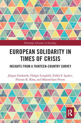 Gerhards / Lengfeld / Ignacz |  European Solidarity in Times of Crisis | Buch |  Sack Fachmedien