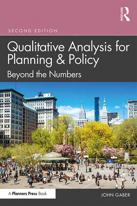 Gaber |  Qualitative Analysis for Planning & Policy | Buch |  Sack Fachmedien