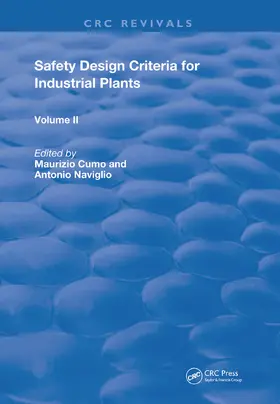 Cumo / Naviglio |  Safety Design Criteria for Industrial Plants | Buch |  Sack Fachmedien