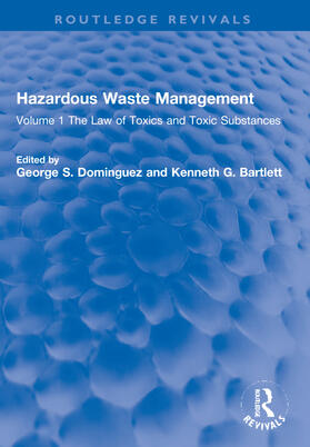 Dominguez / Bartlett |  Hazardous Waste Management | Buch |  Sack Fachmedien