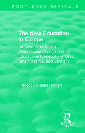 Roman |  The New Education in Europe | Buch |  Sack Fachmedien