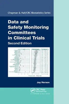 Herson |  Data and Safety Monitoring Committees in Clinical Trials | Buch |  Sack Fachmedien