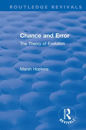 Hopkins |  Chance and Error | Buch |  Sack Fachmedien