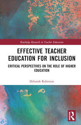 Robinson |  Effective Teacher Education for Inclusion | Buch |  Sack Fachmedien