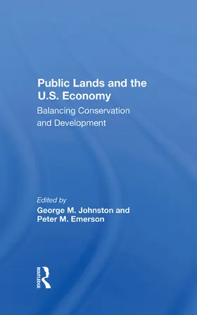 Johnston / Emerson |  Public Lands And The U.s. Economy | Buch |  Sack Fachmedien