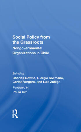 Downs / Solimano / Vergara |  Social Policy From The Grassroots | Buch |  Sack Fachmedien