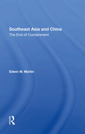 Martin |  Southeast Asia And China | Buch |  Sack Fachmedien