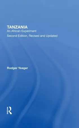 Yeager |  Tanzania: An African Experiment | Buch |  Sack Fachmedien