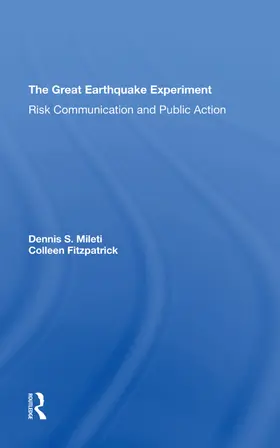 Mileti / Fitzpatrick |  The Great Earthquake Experiment | Buch |  Sack Fachmedien