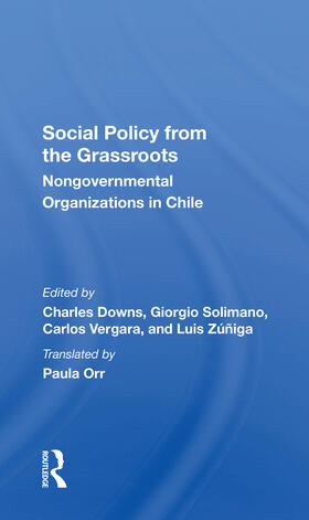 Downs / Solimano / Vergara |  Social Policy From The Grassroots | Buch |  Sack Fachmedien