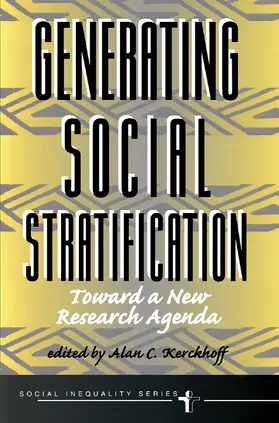 Kerckhoff |  Generating Social Stratification | Buch |  Sack Fachmedien