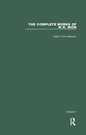 R. Bion / Mawson |  The Complete Works of W.R. Bion | Buch |  Sack Fachmedien
