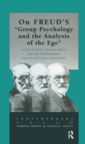 Person |  On Freud's Group Psychology and the Analysis of the Ego | Buch |  Sack Fachmedien