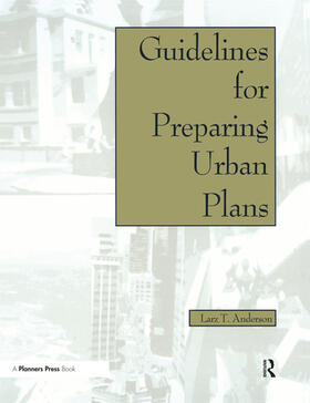 Anderson |  Guidelines for Preparing Urban Plans | Buch |  Sack Fachmedien