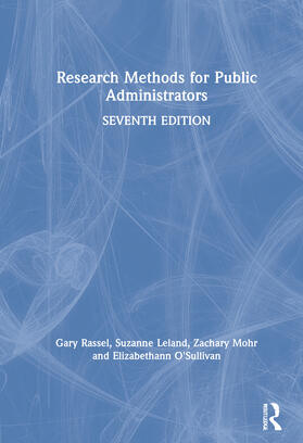 Rassel / Leland / Mohr |  Research Methods for Public Administrators | Buch |  Sack Fachmedien