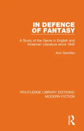 Swinfen |  In Defence of Fantasy | Buch |  Sack Fachmedien