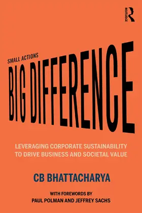 Bhattacharya |  Small Actions, Big Difference | Buch |  Sack Fachmedien