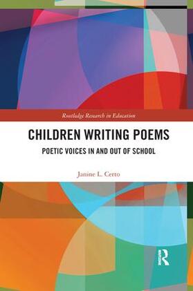 Certo |  Children Writing Poems | Buch |  Sack Fachmedien