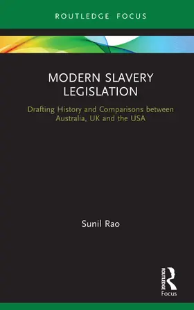 Rao |  Modern Slavery Legislation | Buch |  Sack Fachmedien