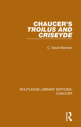 Benson | Chaucer's Troilus and Criseyde | Buch | 978-0-367-35742-9 | sack.de