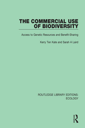 Kate / Laird |  The Commercial Use of Biodiversity | Buch |  Sack Fachmedien