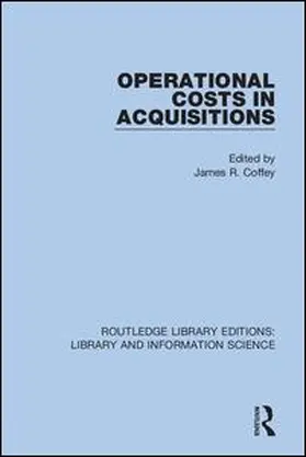 Coffey |  Operational Costs in Acquisitions | Buch |  Sack Fachmedien