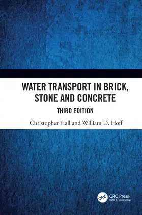 Hall / Hoff |  Water Transport in Brick, Stone and Concrete | Buch |  Sack Fachmedien