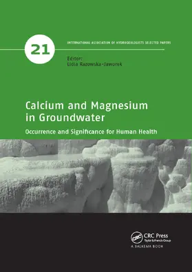 Razowska-Jaworek |  Calcium and Magnesium in Groundwater | Buch |  Sack Fachmedien