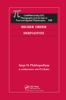 Mukhopadhyay |  Higher Order Derivatives | Buch |  Sack Fachmedien