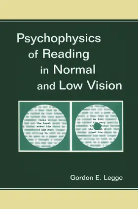 Legge |  Psychophysics of Reading in Normal and Low Vision | Buch |  Sack Fachmedien