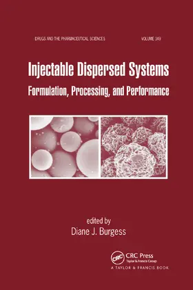 Burgess |  Injectable Dispersed Systems | Buch |  Sack Fachmedien